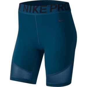 Women’s Nike Pro 8” bike shorts with mesh panels